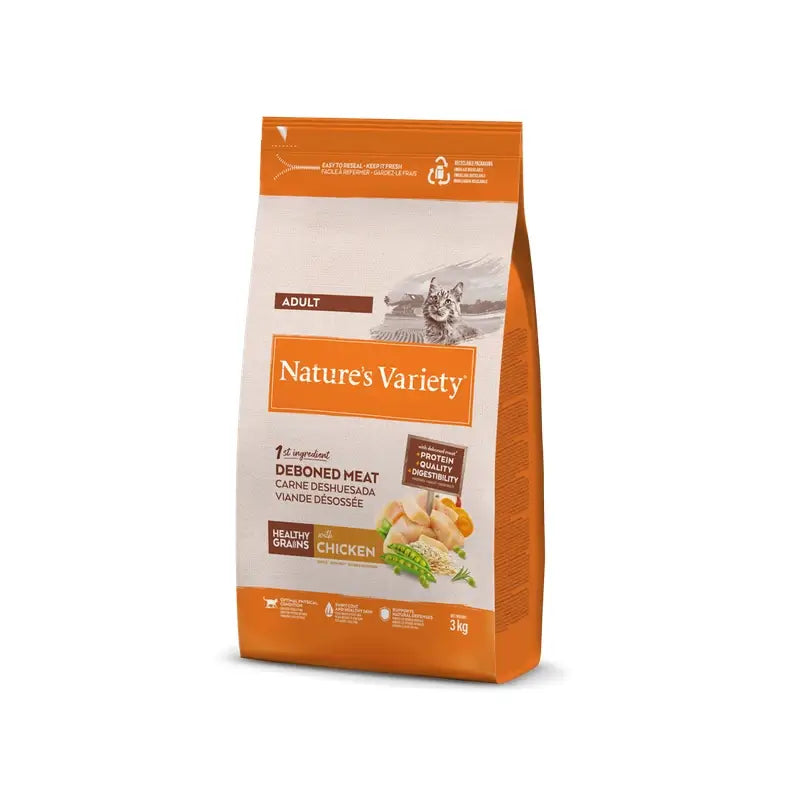 Nature'S Variety Feline Adult Original Chicken 3kg, cibo per gatti