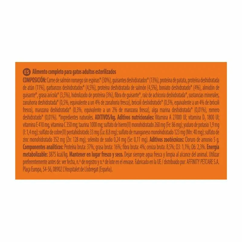 Nature'S Variety Feline Adult Selected Sterilised Salmon 1,25Kg, cibo per gatti