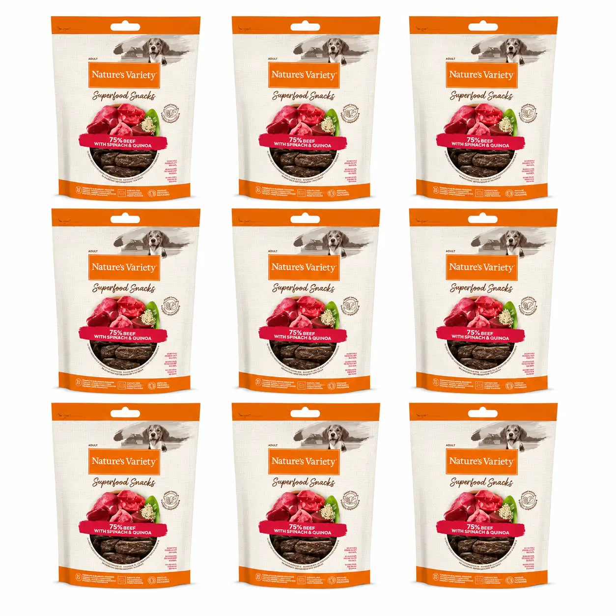 Nature'S Variety Snack Nvd Delibars Spfood Sncks Manzo 0,070 kg, 9 x 70 g