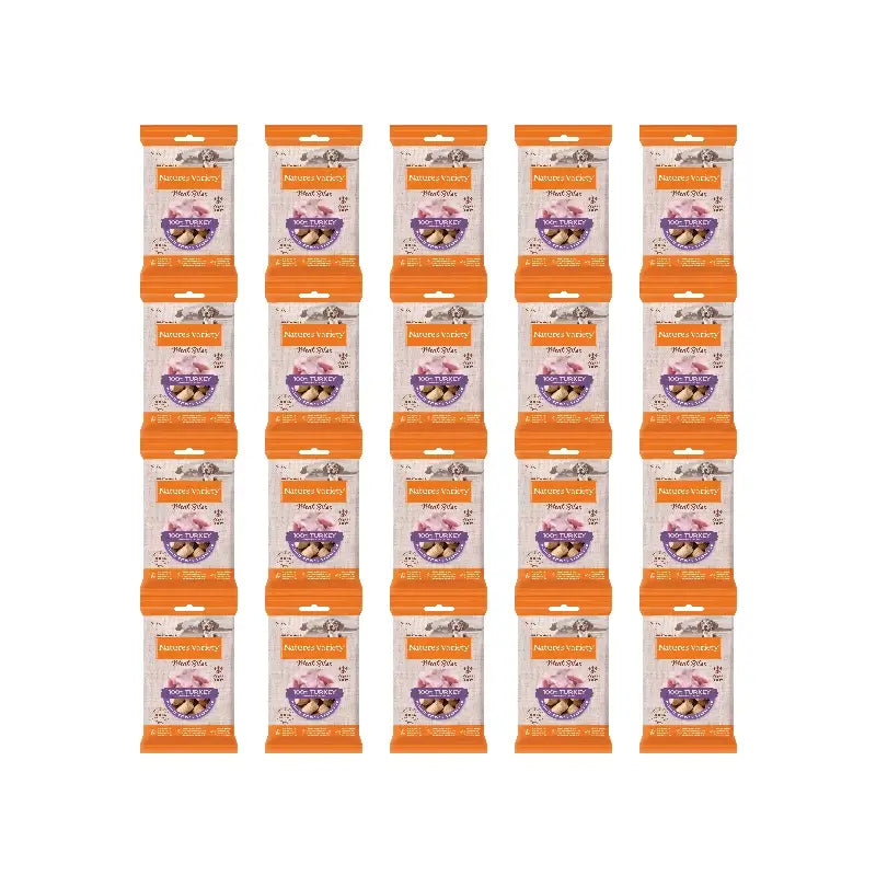 Nature'S Variety Toppers liofilizzati per cani, al tacchino, naturali, 20 x 20 g