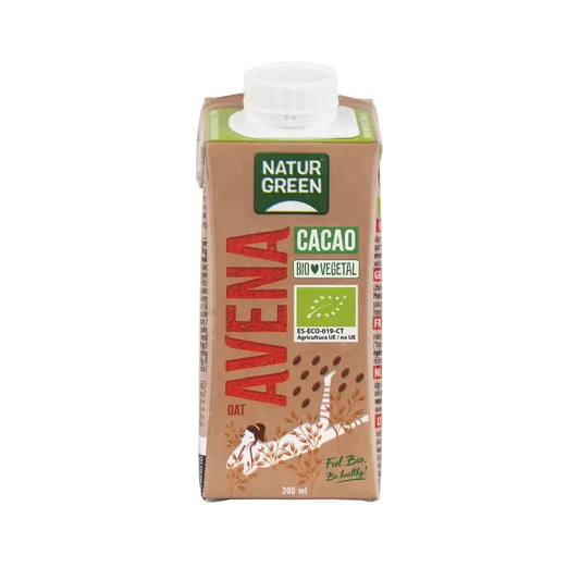 Naturgreen Bevanda al cioccolato e farina d'avena, 200 ml