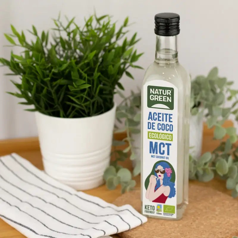 Naturgreen Olio di cocco Mct Bio, 500 ml