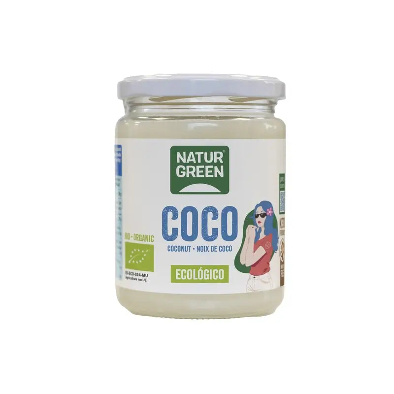 NaturGreen Grasso di cocco Bio 430 ml / 400 g