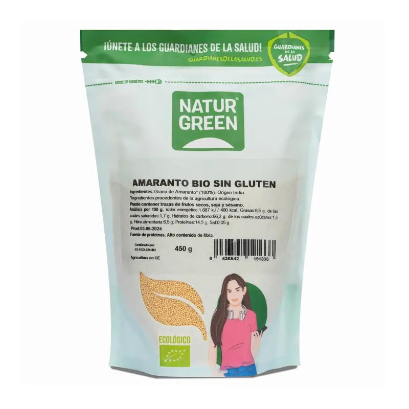 Naturgreen Amaranto biologico, 450 g