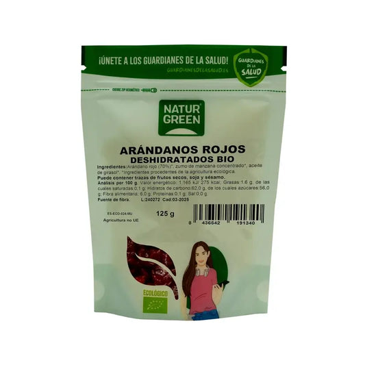 Naturgreen Mirtilli rossi secchi biologici