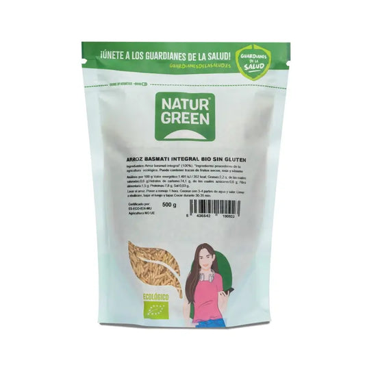 Naturgreen Riso basmati integrale biologico, 500 g
