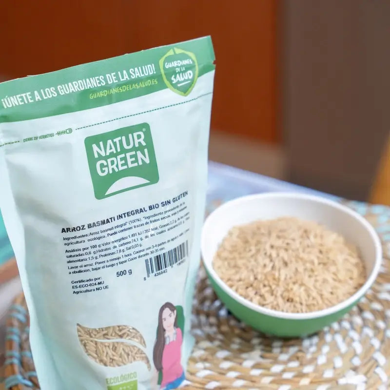 Naturgreen Riso basmati integrale biologico, 500 g