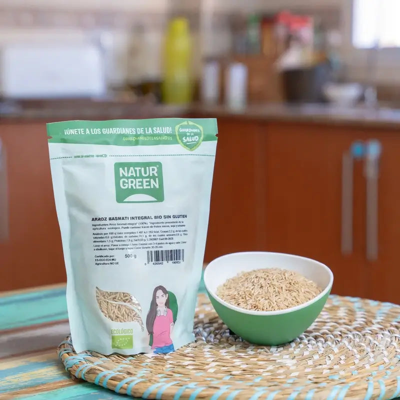 Naturgreen Riso basmati integrale biologico, 500 g