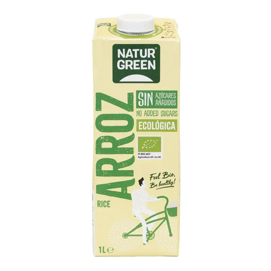 Naturgreen Riso Senza Zuccheri Aggiunti Bio 1L, 1 l