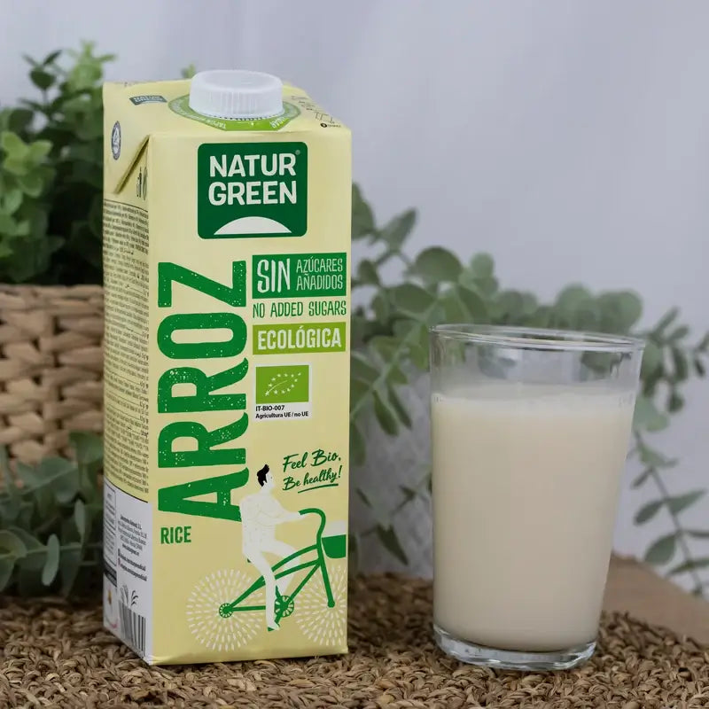 Naturgreen Riso Senza Zuccheri Aggiunti Bio 1L, 1 l