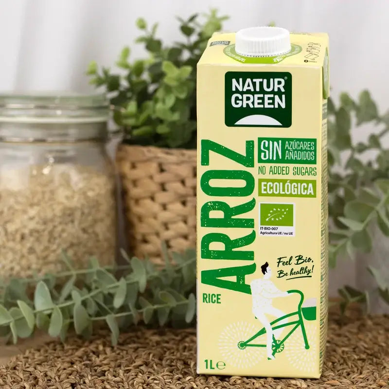 Naturgreen Riso Senza Zuccheri Aggiunti Bio 1L, 1 l