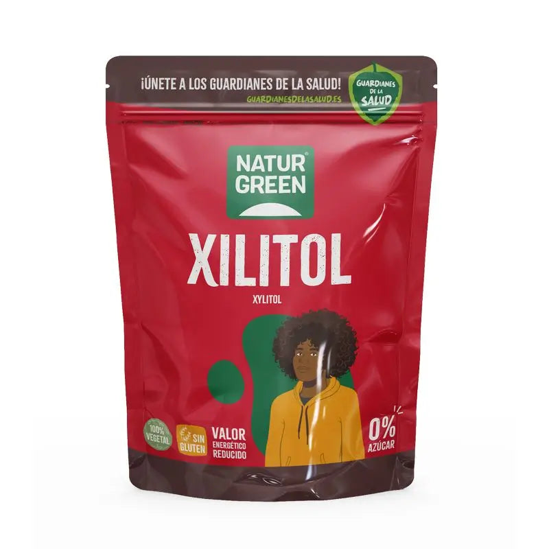 Zucchero Xilitolo di Betulla Naturgreen, 500 G