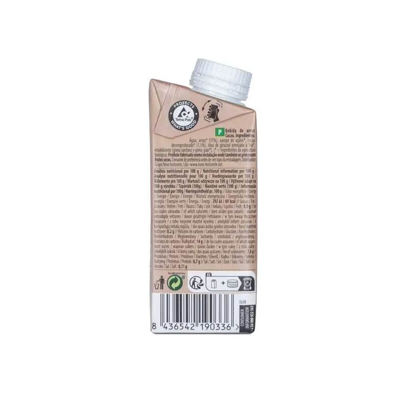 Naturgreen Bevanda vegetale al riso con cacao-calcio Mini 200M