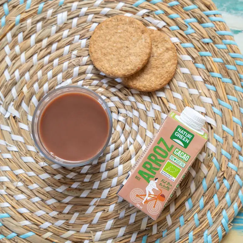 Naturgreen Bevanda vegetale al riso con cacao-calcio Mini 200M