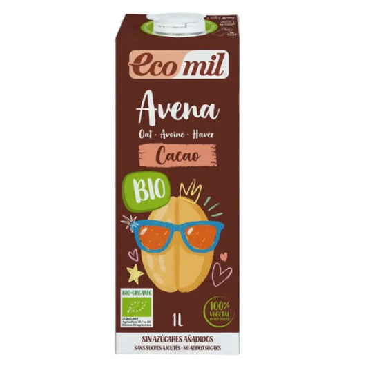 Ecomil Avena/Avena Cacao Bio, 1 litro