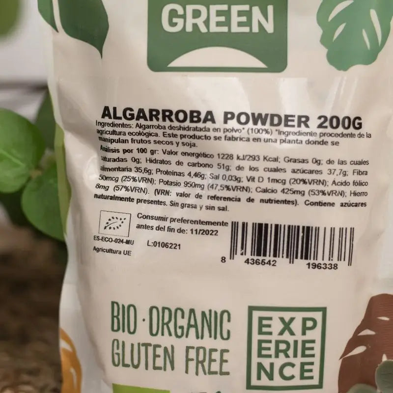 Naturgreen Experience Carruba in polvere Bio senza glutine, 200 g