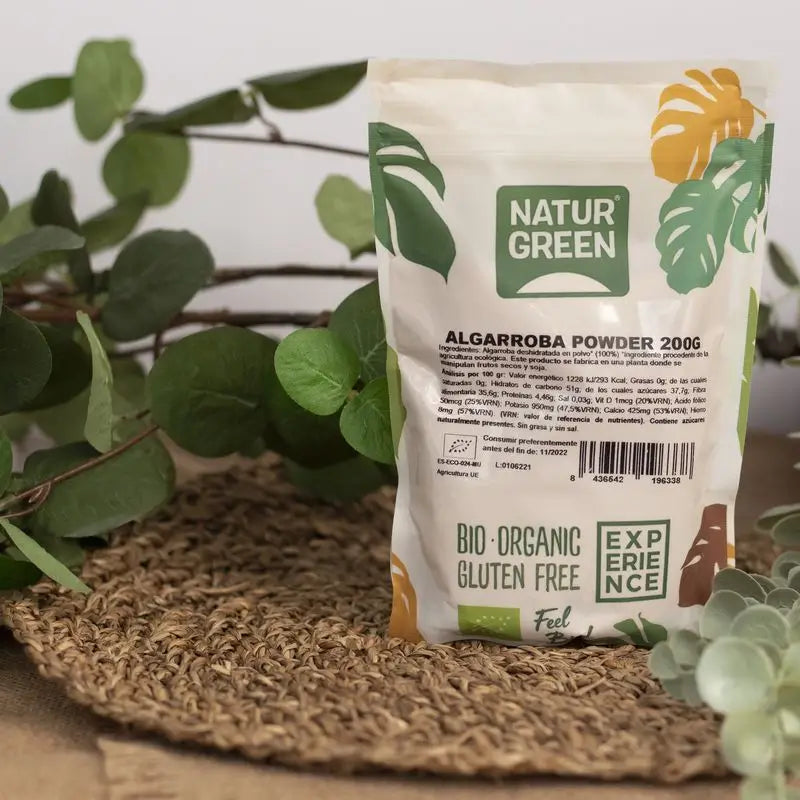 Naturgreen Experience Carruba in polvere Bio senza glutine, 200 g
