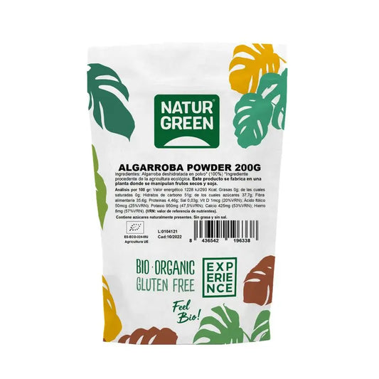 Naturgreen Experience Carruba in polvere Bio senza glutine, 200 g