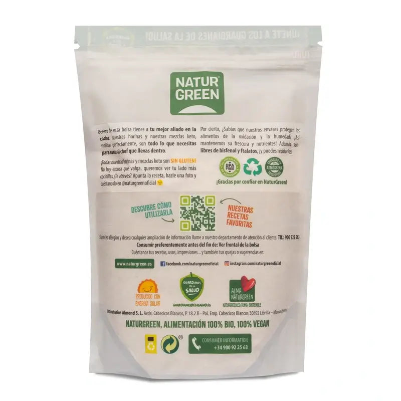 Naturgreen Farina d'avena integrale senza glutine, 500 g