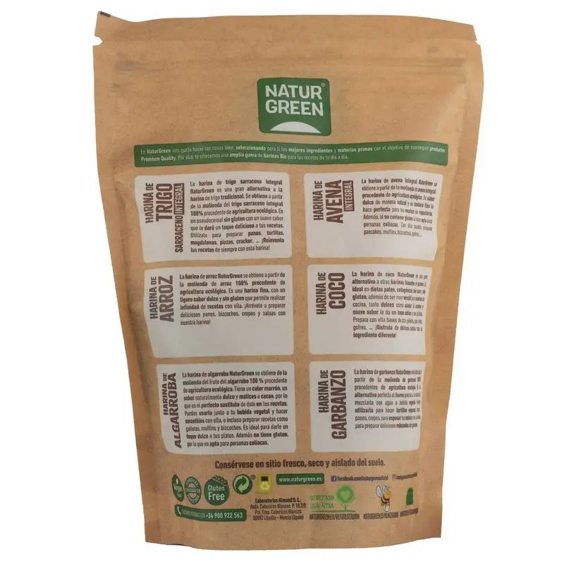 Farina di canapa Naturgreen, 300 g