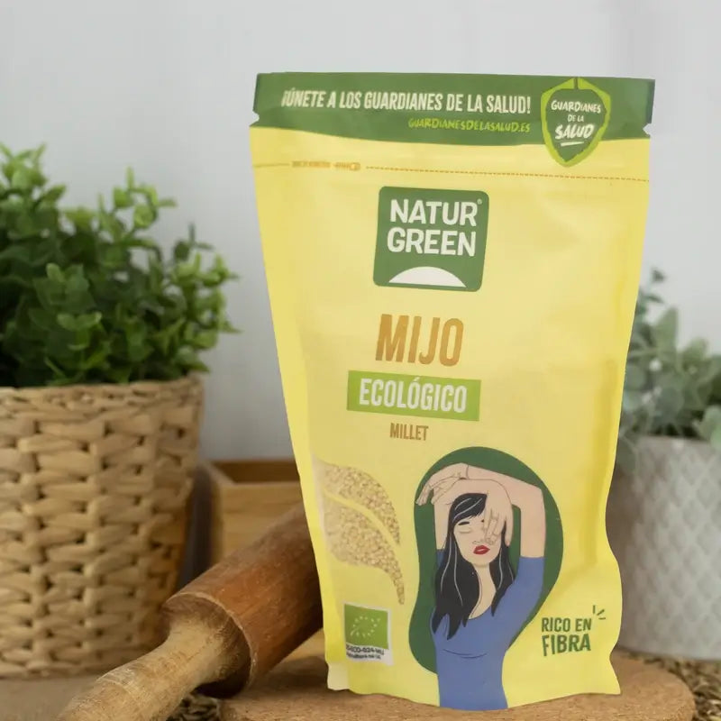 Miglio biologico Naturgreen, 500 g