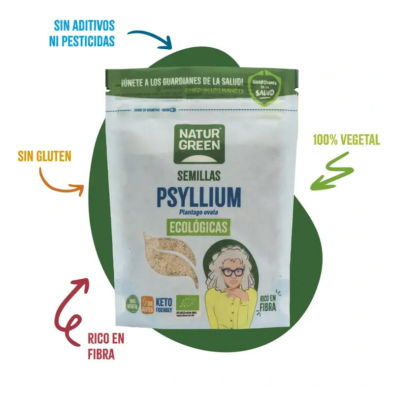 Naturgreen Psillio Bio, 100 G