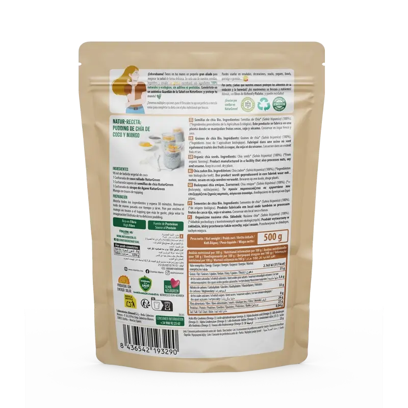 NaturGreen Semi di chia 500 g