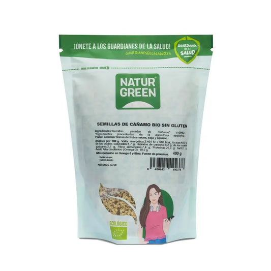 Naturgreen Semi di canapa Bio, 400 g