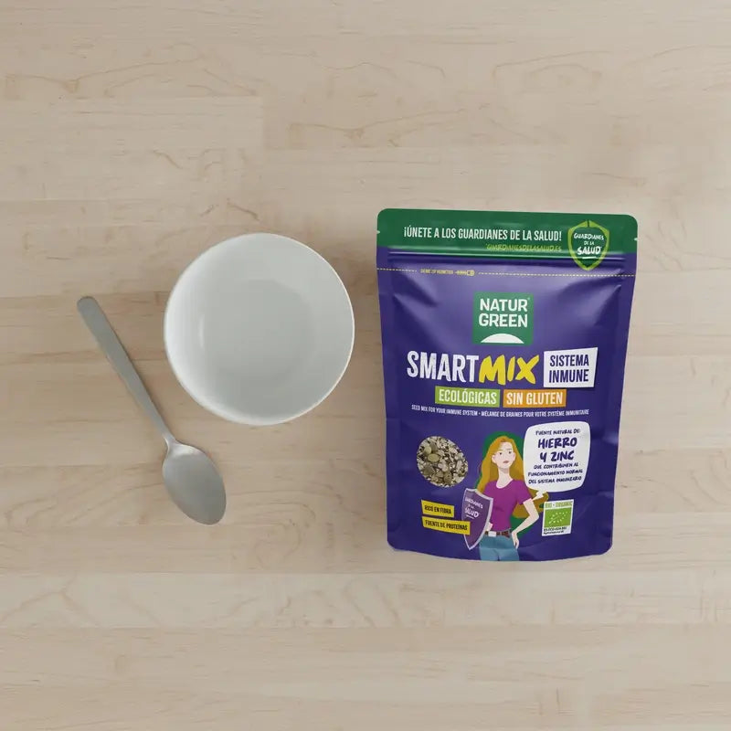 Naturgreen Semi biologici per il sistema immunitario, 175 grammi