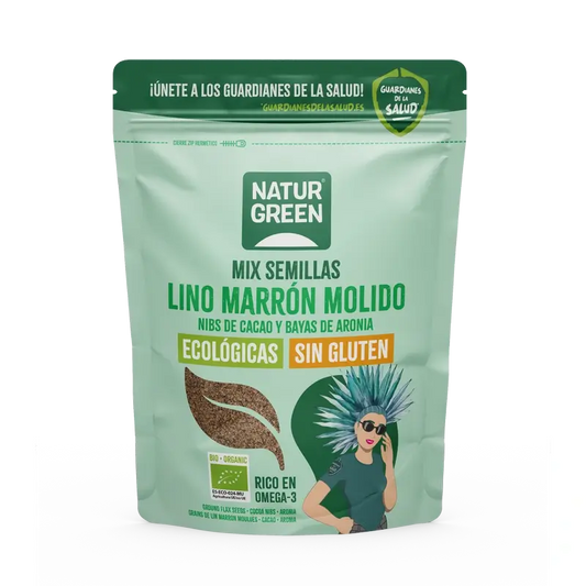 NaturGreen Semi di lino, cacao e aronia bio 150 g