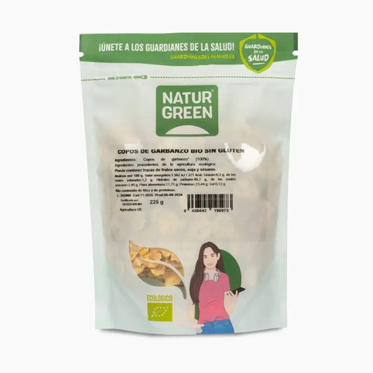 Naturgreen Snack di ceci bio, 225 g