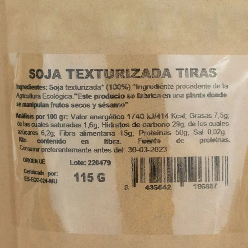 Naturgreen Strisce di soia testurizzate Bio, 115
