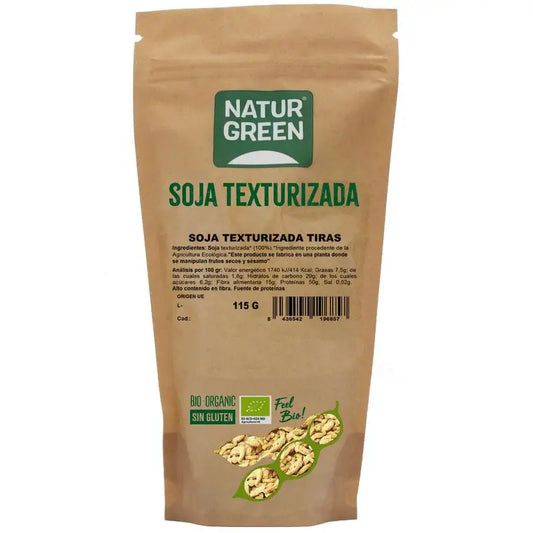 Naturgreen Strisce di soia testurizzate Bio, 115