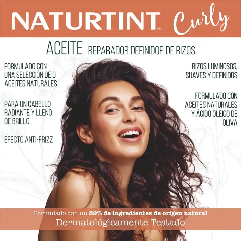 Naturtint Olio riparatore naturale per riccioli 50ml