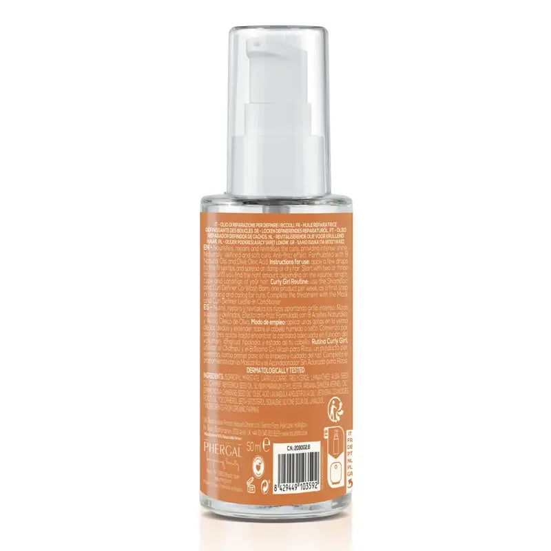 Naturtint Olio riparatore naturale per riccioli 50ml
