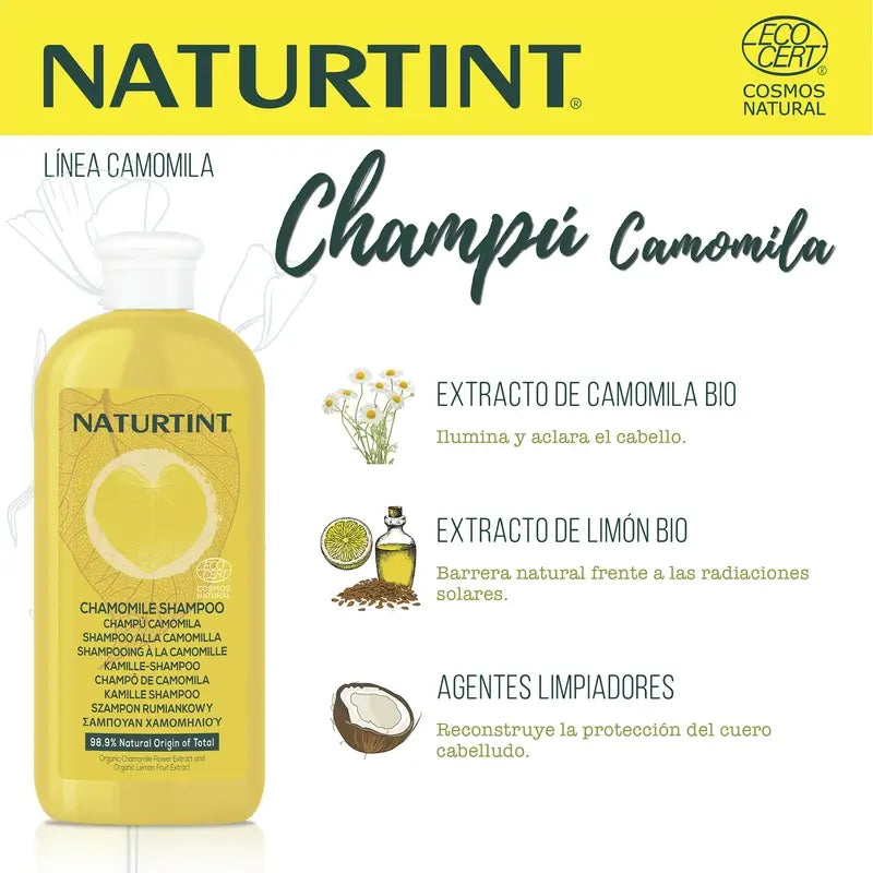 Naturtint Shampoo naturale alla camomilla 330 Ml