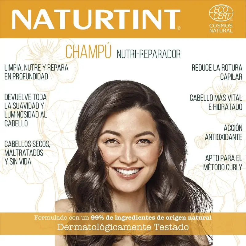 Naturtint Shampoo nutriente riparatore naturale 330 Ml
