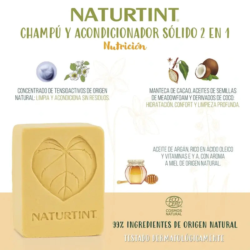 Naturtint Shampoo solido nutriente naturale 330 ml