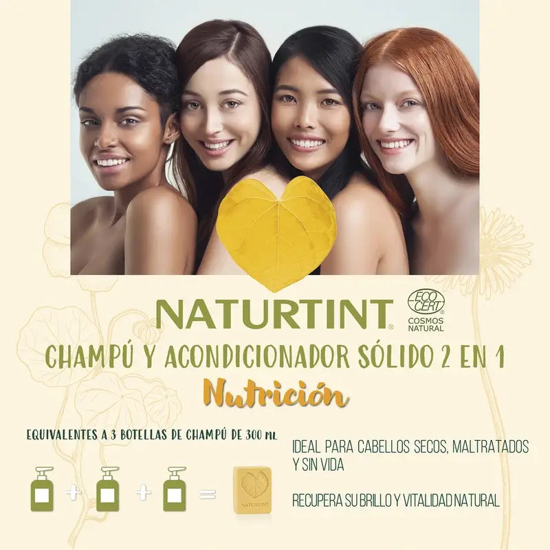 Naturtint Shampoo solido nutriente naturale 330 ml