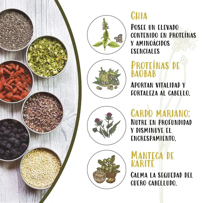 Naturtint Maschera di Chia per capelli 150 Ml