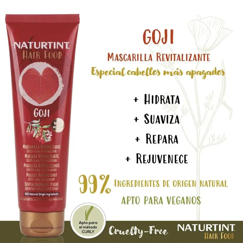 Naturtint Maschera alimentare per capelli al Goji 150 Ml