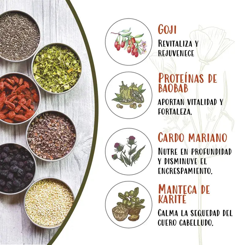 Naturtint Maschera alimentare per capelli al Goji 150 Ml