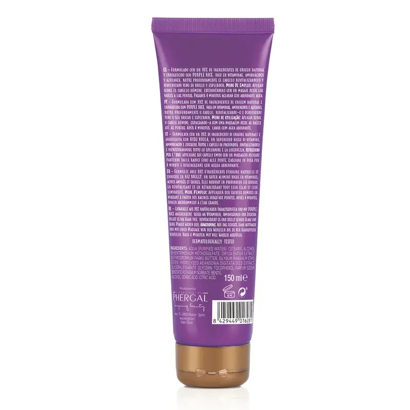 Naturtint Maschera alimentare per capelli Riso viola150 Ml