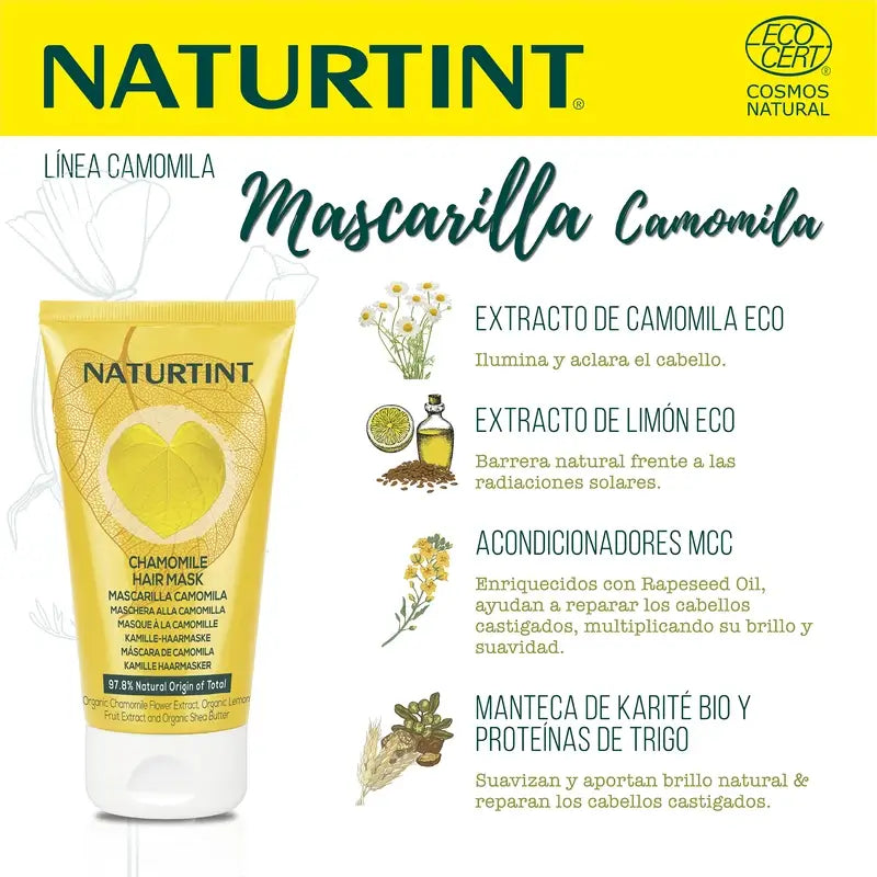Naturtint Maschera naturale alla camomilla 150 Ml