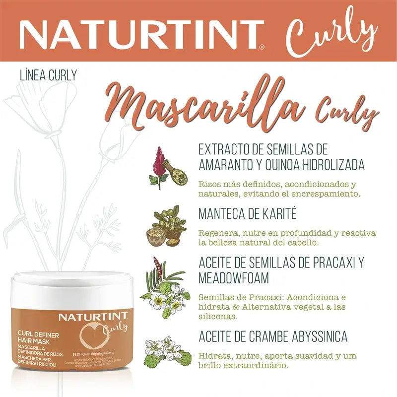 Naturtint Maschera ricci definiti 300 ml