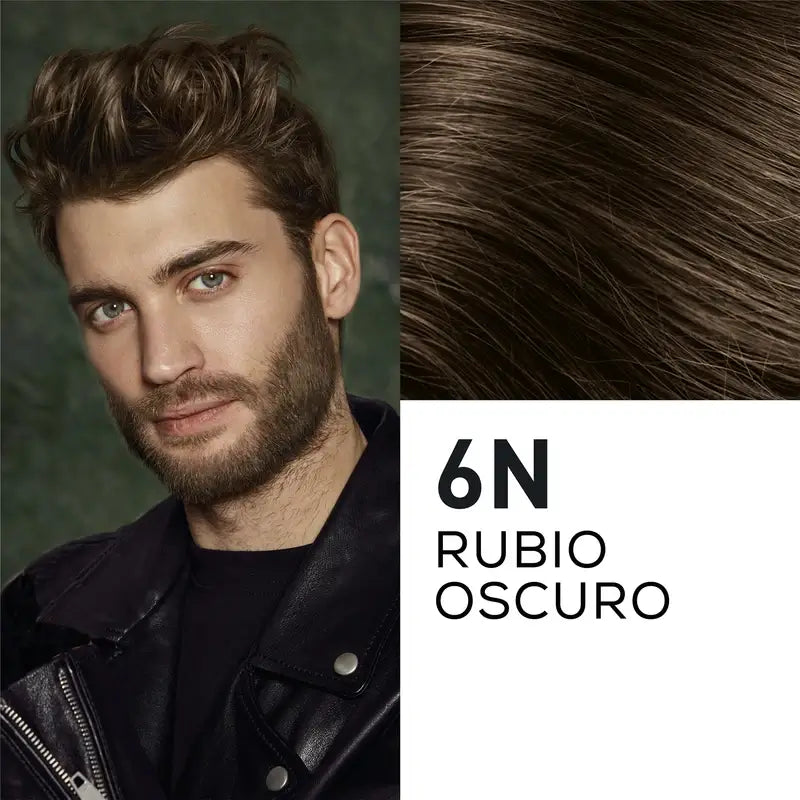 Naturtint Men Colorazione permanente per capelli e barba per uomo, senza ammoniaca 6N - Biondo scuro