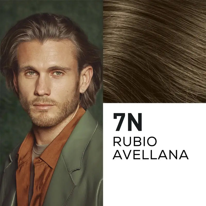 Naturtint Men Colorazione permanente per capelli e barba per uomo senza ammoniaca 7N - Biondo nocciola