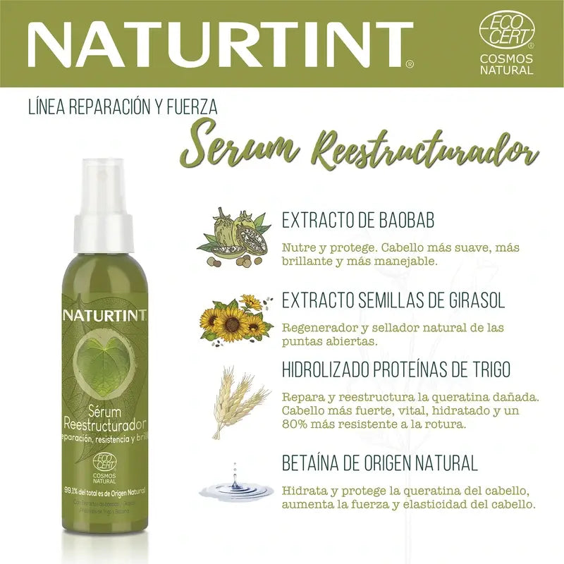 Naturtint Siero Naturale Ristrutturante 125Ml