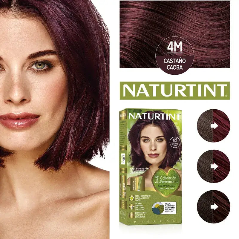 Naturtint Tintura Permanente Senza Ammoniaca 4M - Marrone Castano