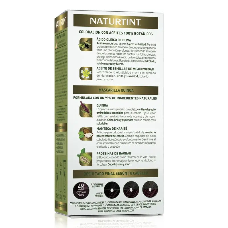 Naturtint Tintura Permanente Senza Ammoniaca 4M - Marrone Castano